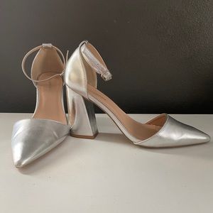 Glamorous Silver Heels